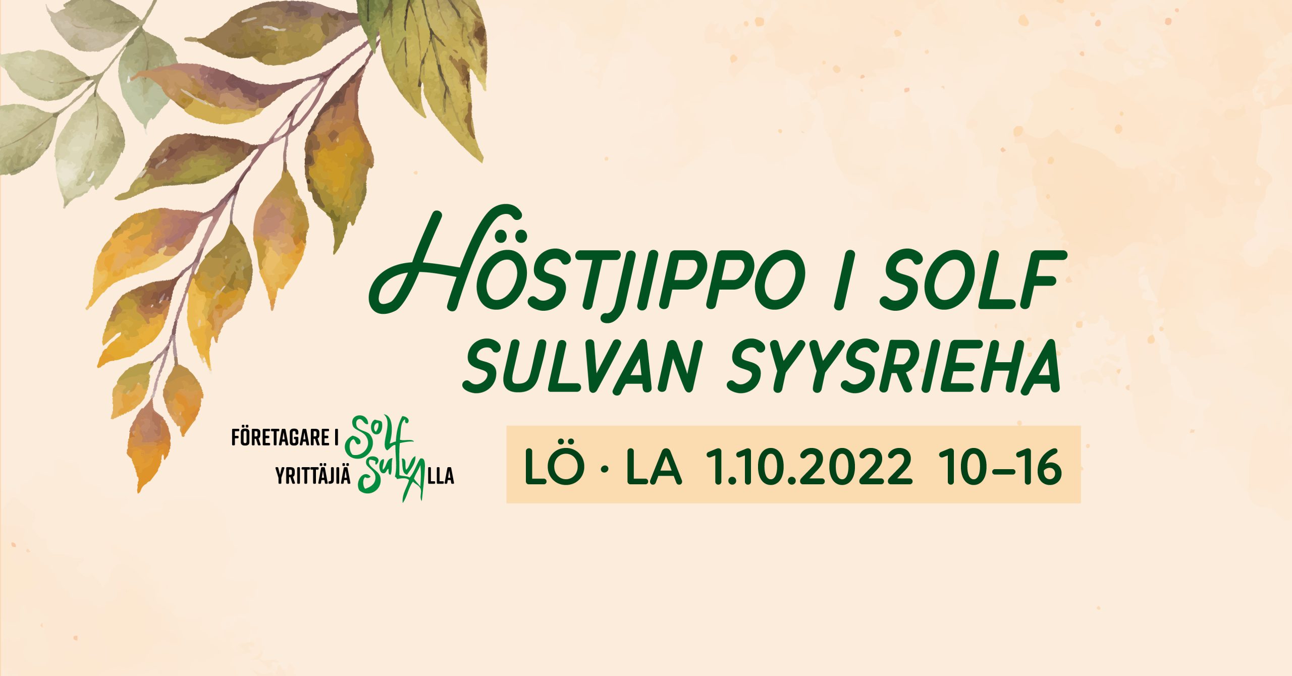 Höstjippo i Solf – Sulvan syysrieha featured image