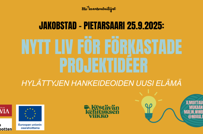 Nytt liv för förkastade projektidéer – Hylättyjen hankeideoiden uusi elämä featured image