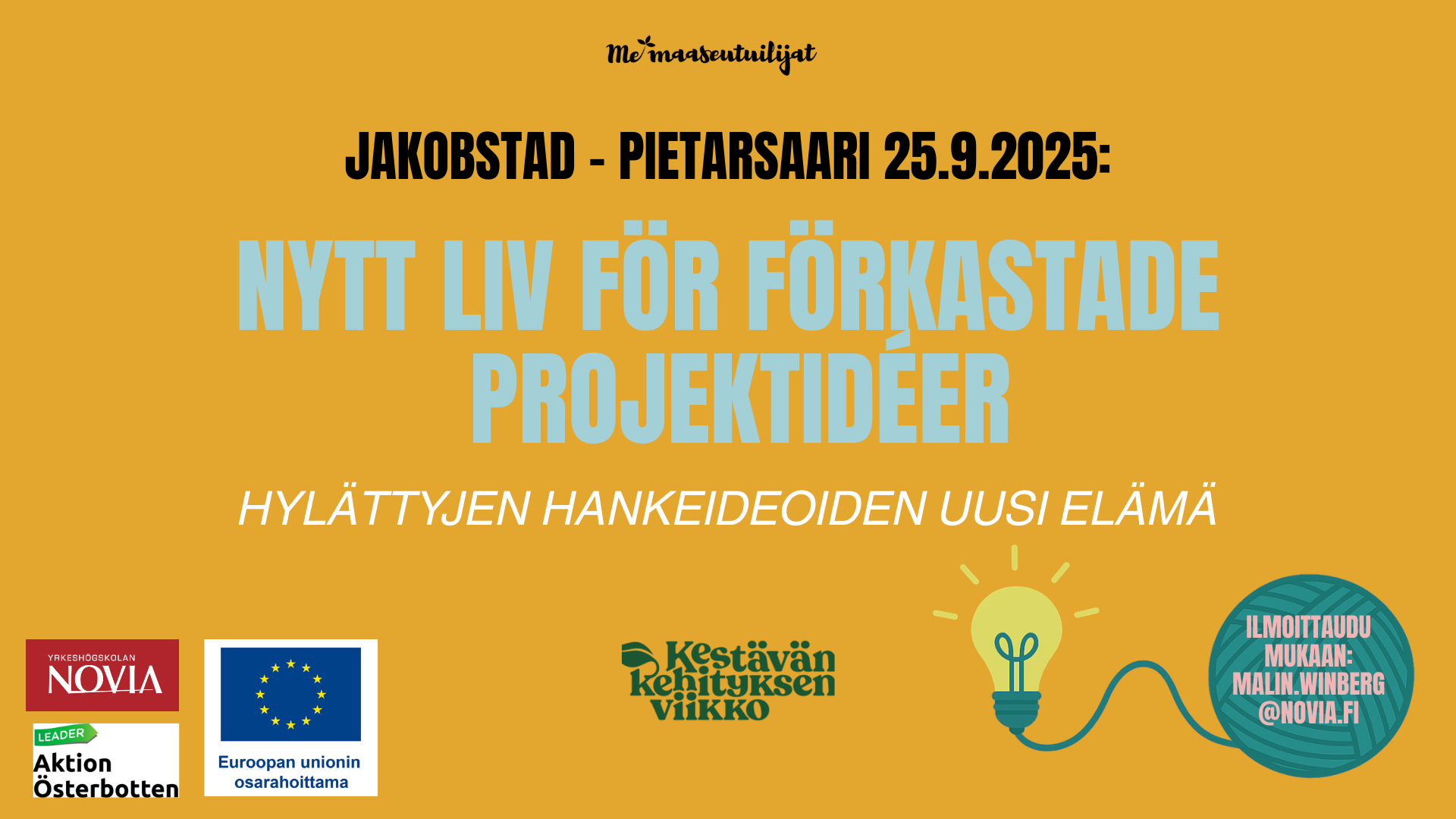 Nytt liv för förkastade projektidéer – Hylättyjen hankeideoiden uusi elämä featured image