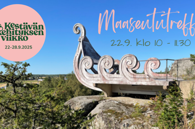 #maaseututreffit | Kestävän kehityksen viikko – Järjestä kokoontumisia featured image