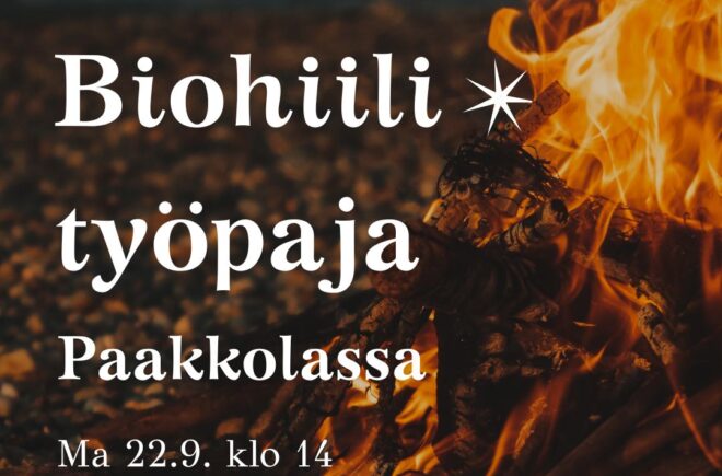 Biohiilityöpaja Paakkolassa featured image