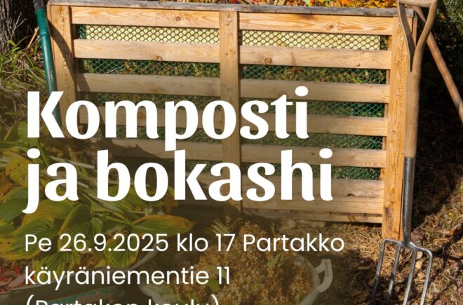 Komposti ja bokashi Partakossa featured image