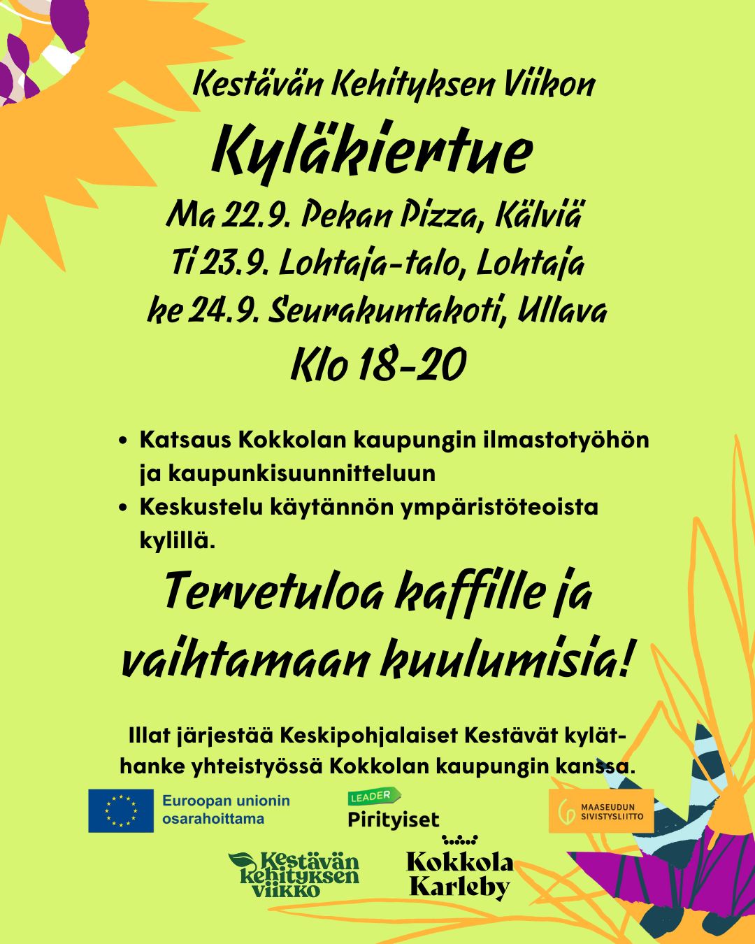 Kyläkiertue Kälviä-Lohtaja-Ullava featured image