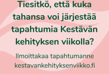 Tiesitkö_Kestävänkehityksenviikko Image