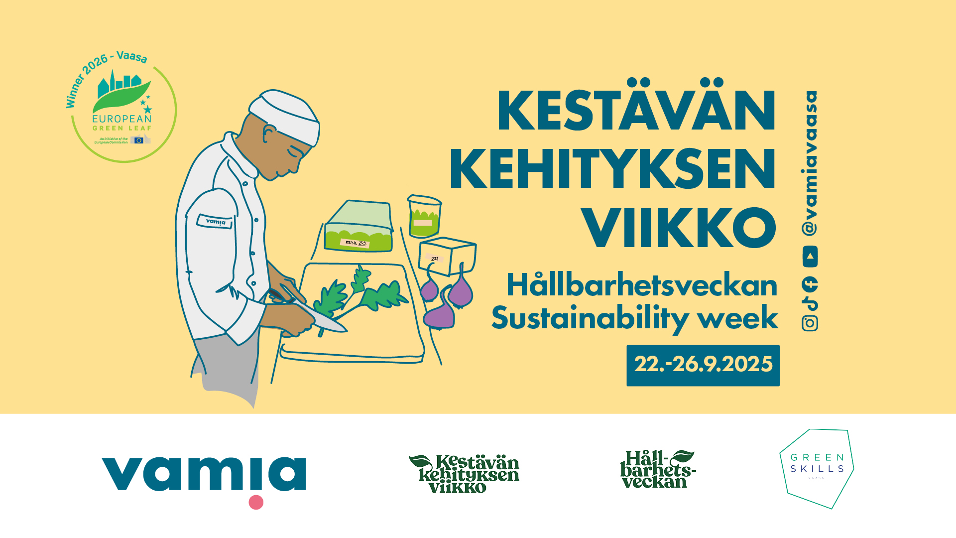 Hålbarhetsveckan vid Vamia featured image