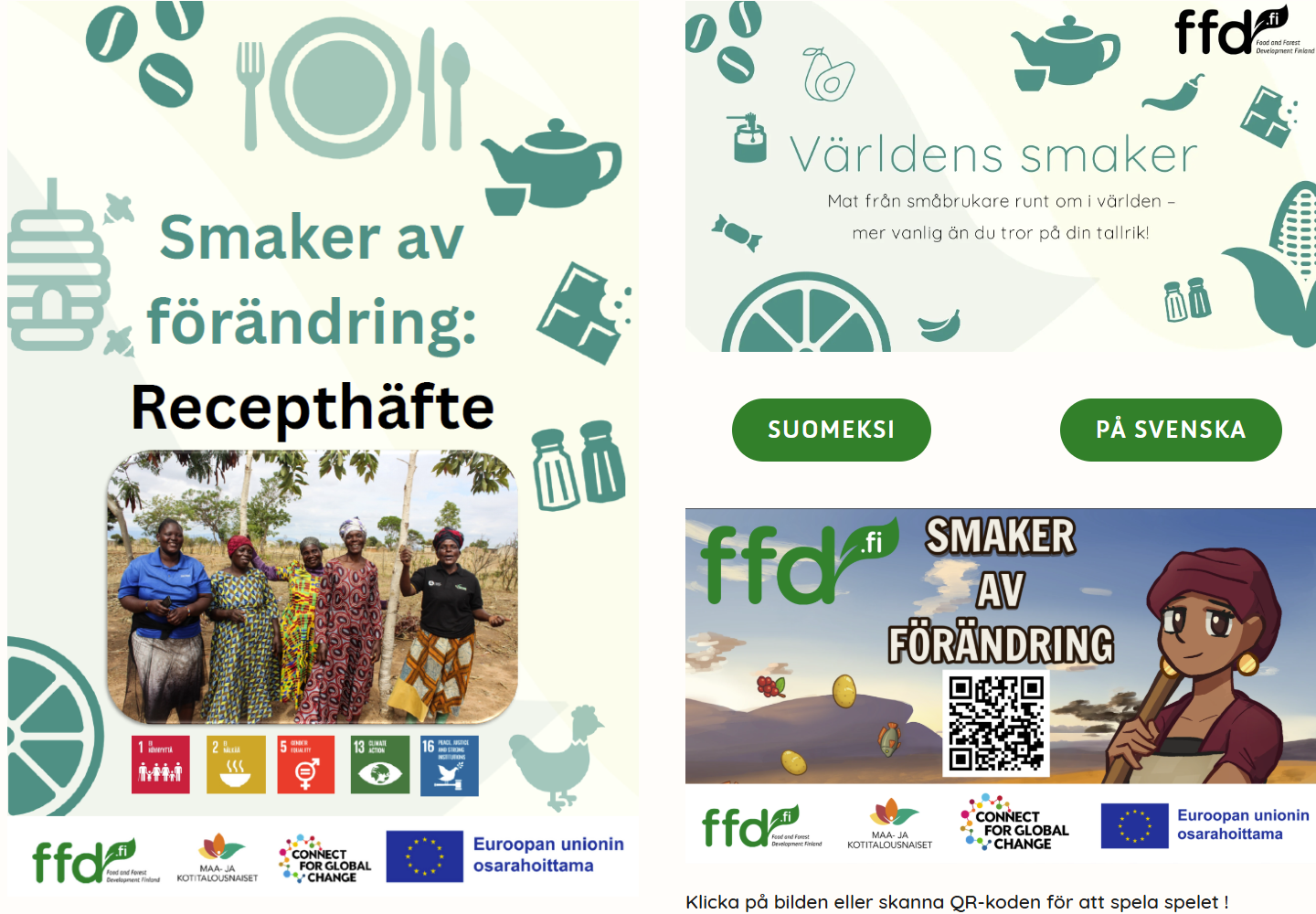 Smaker av förändring – materialpaket för global fostran featured image