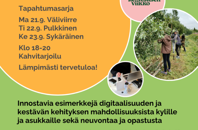 Älykkäät ja kestävät kylät – Pulkkinen featured image