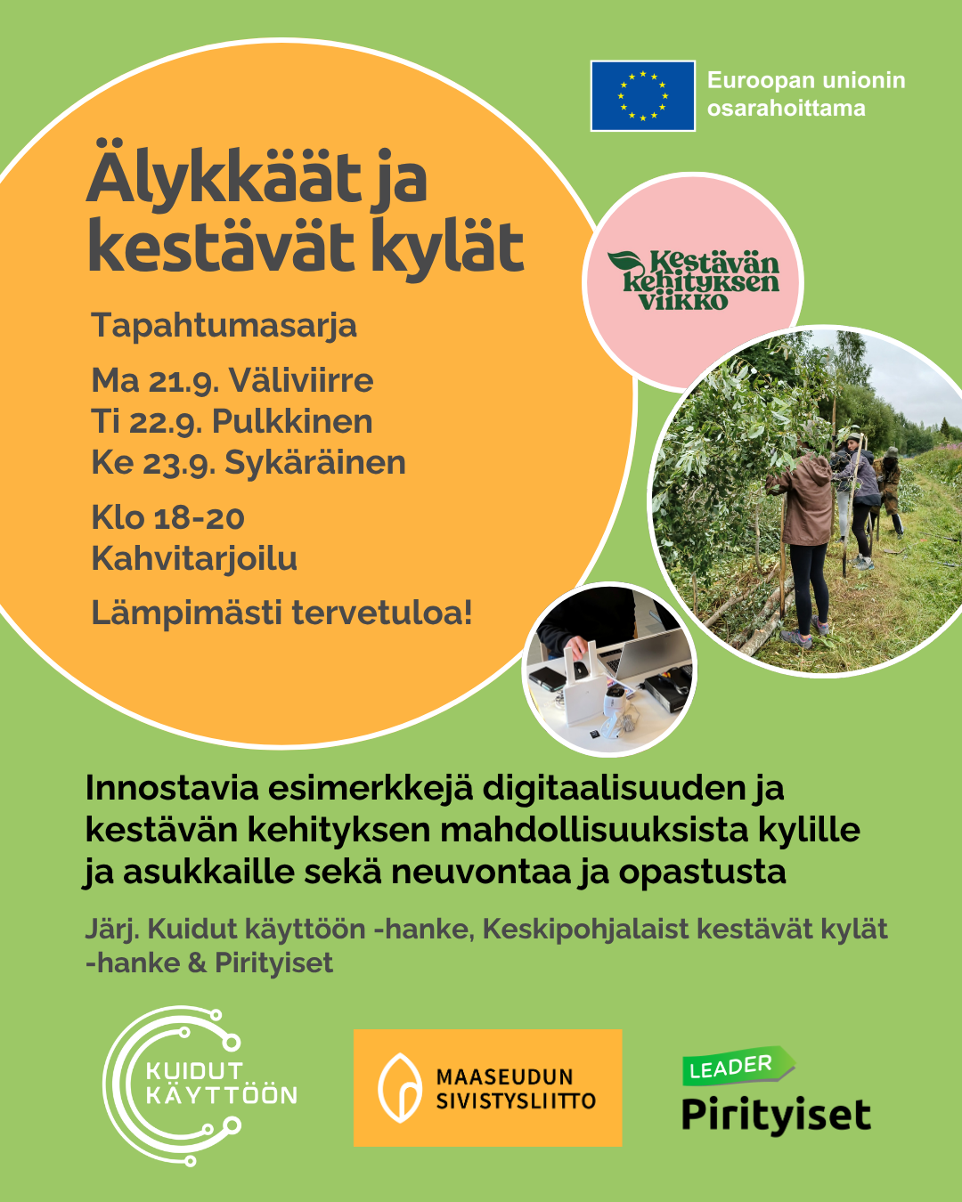Älykkäät ja kestävät kylät – Väliviirre featured image