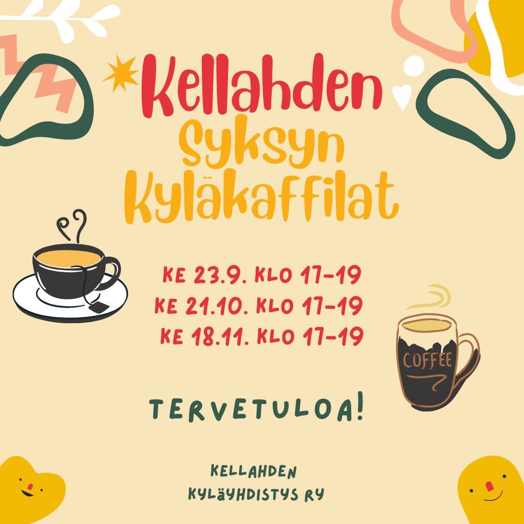☕🍏 Kyläkaffila Kellahdella, Kestävän kehityksen viikon kohtaaminen! ❤️ featured image