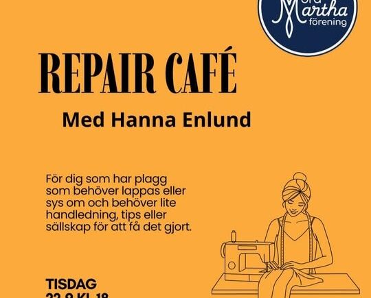 Repair Café med Vörå Marthaförening och Hanna Enlund featured image