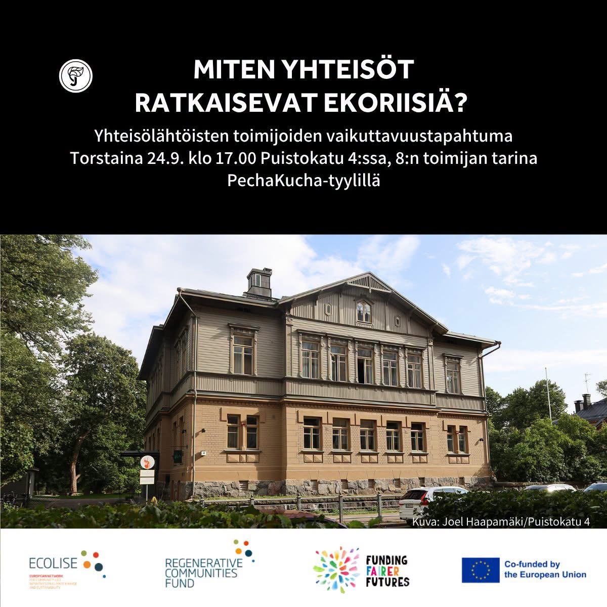 Miten yhteisöt ratkaisevat ekokriisiä? Puheenvuorotilaisuus featured image