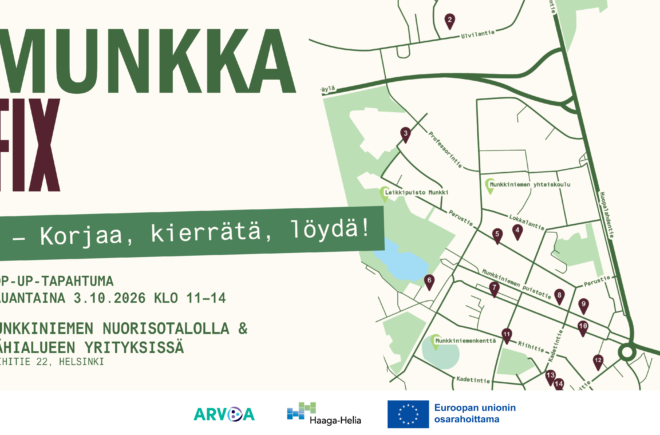 Munkkafix – korjaa, kierrätä, löydä featured image