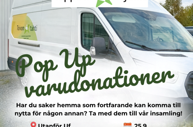 Pop Up varuinsamling Lappfjärd featured image