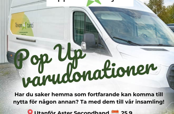 Pop Up varuinsamling Kristinestad featured image