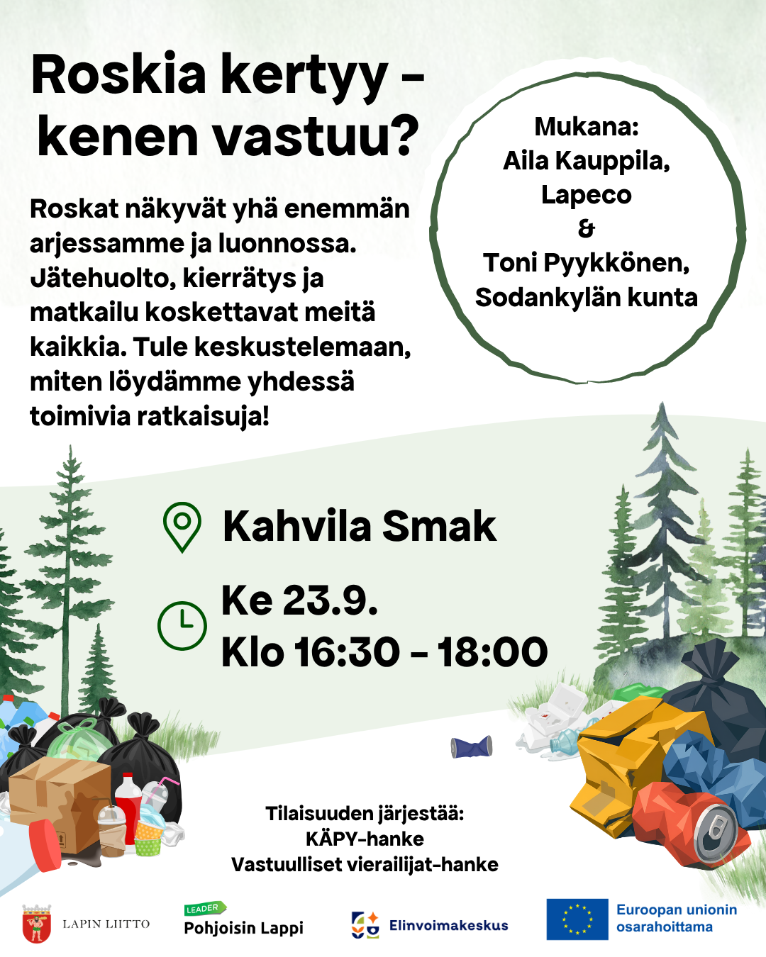 Roskia kertyy-kenen vastuu? featured image