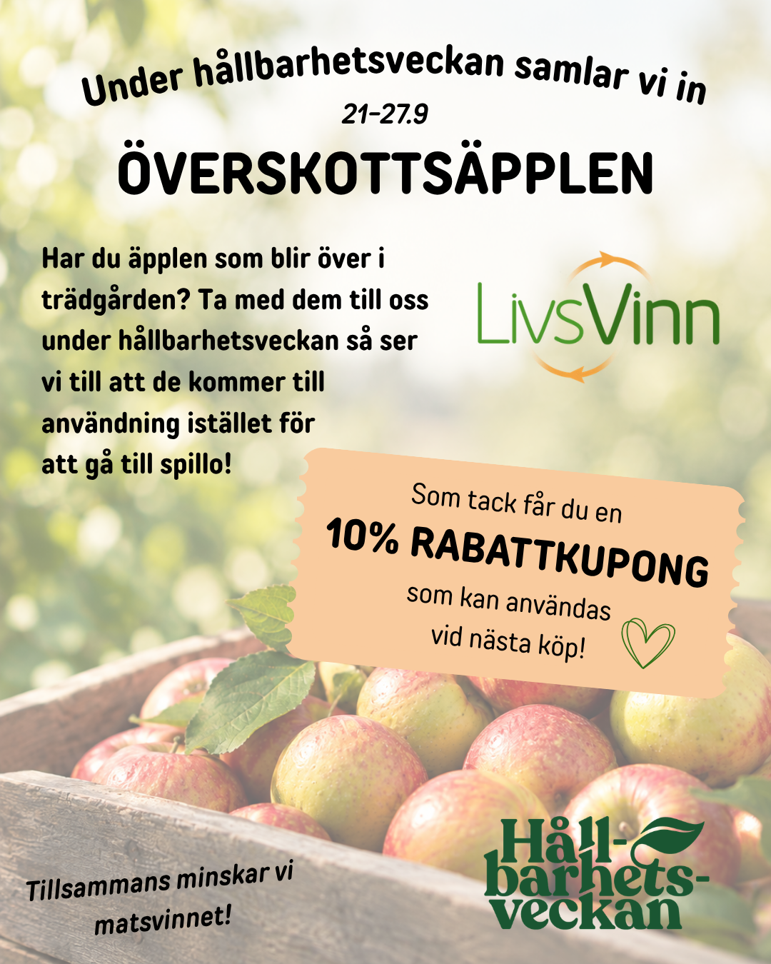 Insamling av överskottsäpplen featured image